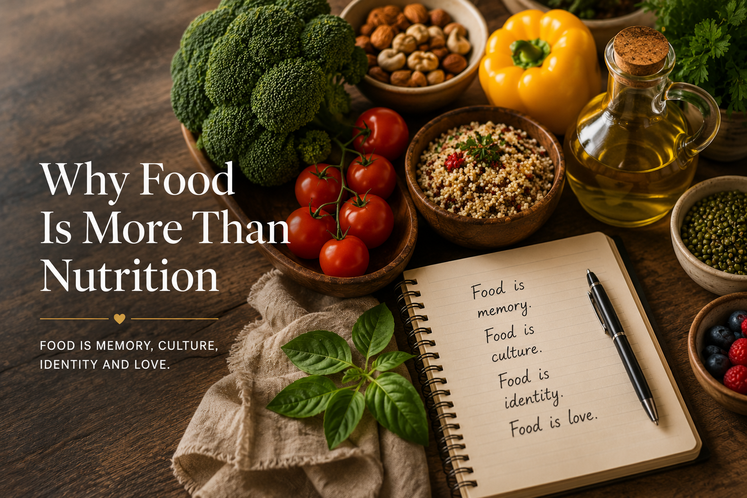Why Food Is More Than Nutrition